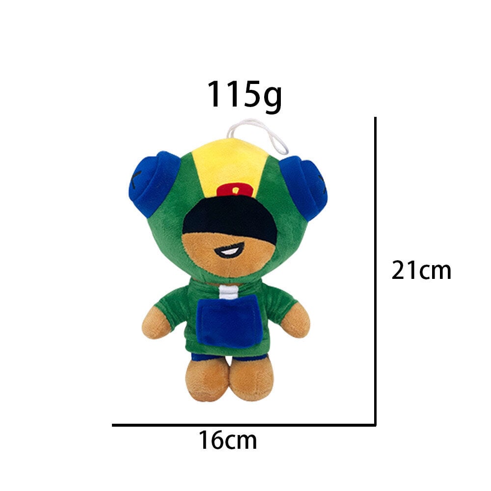 Pehme pluusi mänguasi Brawl stars, Leon, 21cm hind ja info | Pehmed mänguasjad | kaup24.ee