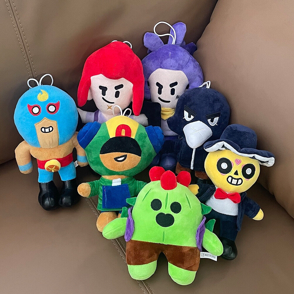 Pehme pluusi mänguasi Brawl stars, Leon, 21cm hind ja info | Pehmed mänguasjad | kaup24.ee