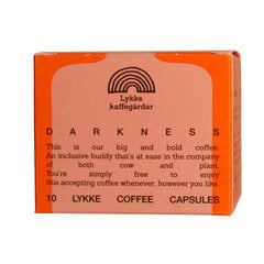 Lykke Darkness - 10 капсул цена и информация | Кофе, какао | kaup24.ee