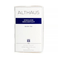 Althaus English Breakfast 20 чайных пакетиков Deli Pack цена и информация | Чай | kaup24.ee