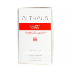 Althaus Golden Apple puuvilja tee, 20 tk hind ja info | Tee | kaup24.ee