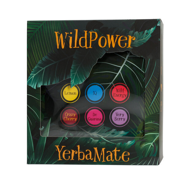 WildPower Yerba Mate teekomplekt, 6x40g hind ja info | Tee | kaup24.ee