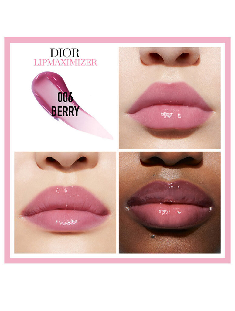 Huuleläige Dior Addict Lip Maximizer 6 ml, 006 Berry hind ja info | Huulepulgad, -läiked, -palsamid, vaseliin | kaup24.ee