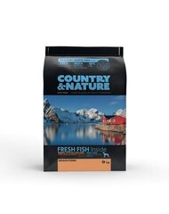 Country&Nature Oceanic White Fish keskmist ja suurt tõugu koertele koos kalaga, 9 kg hind ja info | Kuivtoit koertele | kaup24.ee