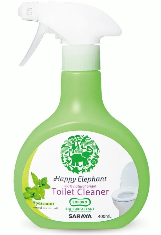 Saraya Happy Elephant WC-puhastusvahend 400ml цена и информация | Puhastusvahendid | kaup24.ee