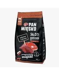 Pan Liha veise- ja hirvelihaga, 10 kg hind ja info | Kuivtoit kassidele | kaup24.ee