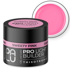 Polügeel Palu Pro Light Build Gel, Sweety Pink, 45 g hind ja info | Küünelakid, küünetugevdajad | kaup24.ee