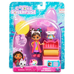 Nukk koos tarvikutega Gabby's Dollhouse SpinMaster Art Studio hind ja info | Tüdrukute mänguasjad | kaup24.ee