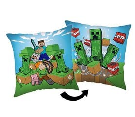 Jerry Fabrics dekoratiivpadi Minecraft hind ja info | Dekoratiivpadjad ja padjakatted | kaup24.ee