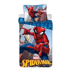 Jerry Fabrics laste voodipesukomplekt Spiderman, 140x200, 2-osaline hind ja info | Beebide ja laste voodipesu | kaup24.ee