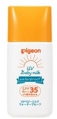 Pigeon Laste päikesekaitsepiim näole ja kehale UV SPF35 30g hind ja info | Päikesekreemid | kaup24.ee