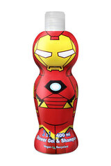 Dušigeel ja šampoon Iron Man Avengers 1D, 400 ml цена и информация | Масла, гели для душа | kaup24.ee