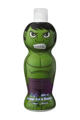 Dušigeel/šampoon Hulk Avengers 1D, 400 ml hind ja info | Dušigeelid, õlid | kaup24.ee