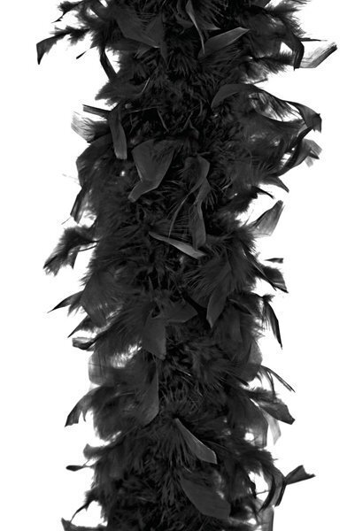 Suleboa, must, 180 cm, 1 tk hind ja info | Karnevali kostüümid | kaup24.ee