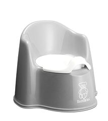 Pissipot seljatoega BabyBjörn Potty Chair Hall 055125 hind ja info | Pissipotid | kaup24.ee