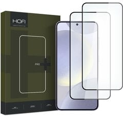 Hofi Premium Pro+ karastatud klaasist ekraanikaitse Samsung Galaxy S24 jaoks - 2tk komplekt цена и информация | Защитные пленки для телефонов | kaup24.ee