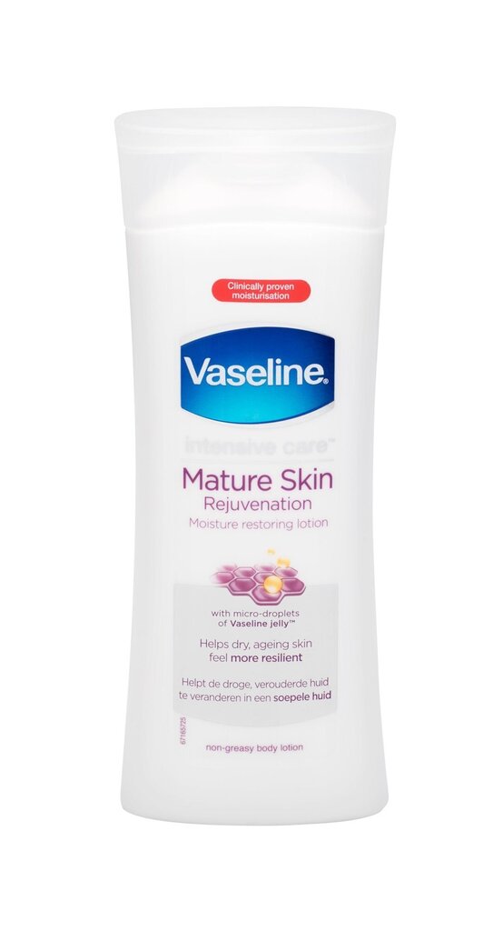 Ihupiim Vaseline Mature Skin 400 ml hind ja info | Kehakreemid, losjoonid | kaup24.ee