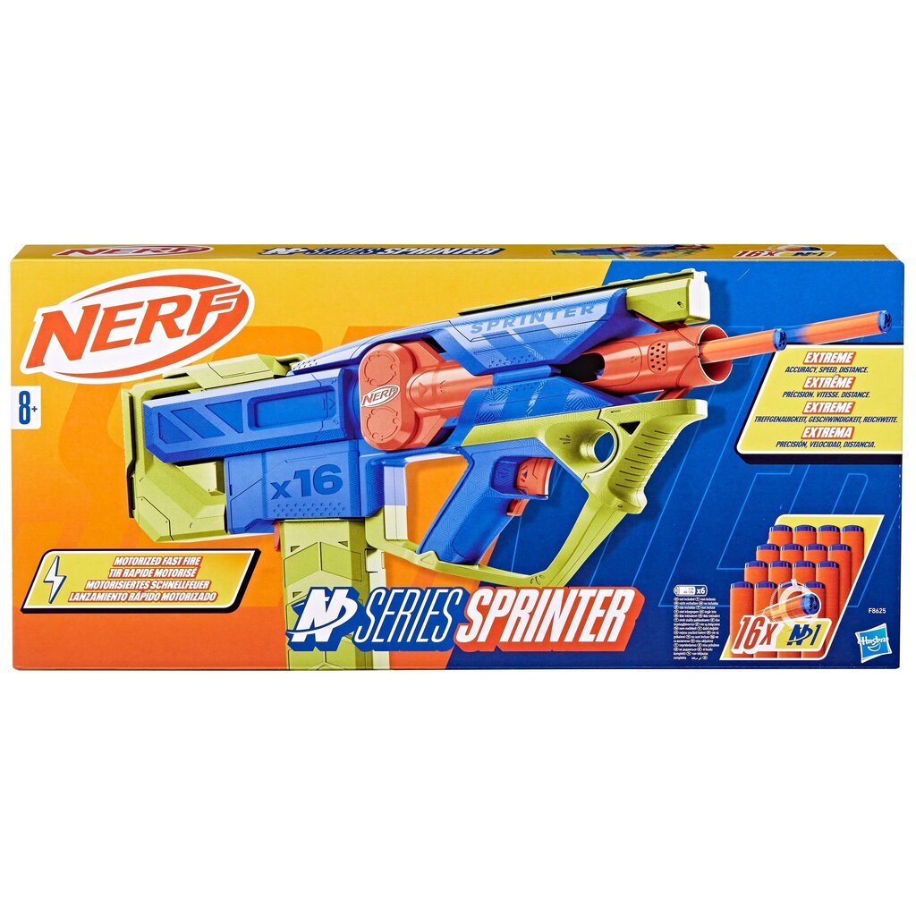 Mängupüstol Nerf N Series Sprinter hind ja info | Poiste mänguasjad | kaup24.ee