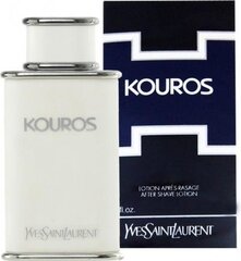 Raseerimisjärgne losjoon Yves Saint Laurent Kouros meestele 100 ml hind ja info | Lõhnastatud kosmeetika meestele | kaup24.ee