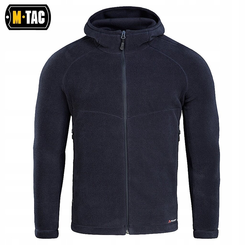 Meeste polaarkampsun kapuutsiga, M-Tac Polartec Sprint Fleece, mereväe sinine цена и информация | Meeste pusad | kaup24.ee