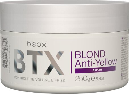 BE.TOX Mask Control Blond Anti-Yellow - Botox mask (aktiivne) juustele, kollasusevastase toimega (BEOX, Brasiilia), 1000 g цена и информация | Viimistlusvahendid juustele | kaup24.ee