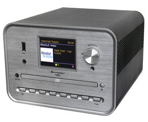 soundmaster ICD1050SW CD-mängija Hõbedane Interneti-raadio, DAB+, Wi-Fi, USB, Kõlarid hind ja info | Muusikakeskused | kaup24.ee