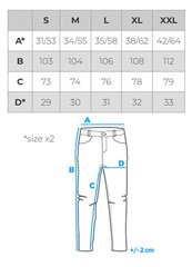 Dressipüksid mehed Ombre OM-PABS-0174 hind ja info | Meeste püksid | kaup24.ee