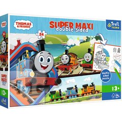 Trefl Puzzle 24 SuperMaxi Thomas ja sõbrad 41014 hind ja info | Lauamängud ja mõistatused | kaup24.ee