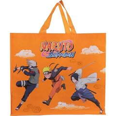 Сумка-шоппер в стиле аниме Konix Naruto Shippuden 40x45x20см, оранжевый цена и информация | Атрибутика для игроков | kaup24.ee