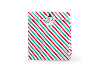 Kinkekarp Merry Xmas - Stripes 25x11x27cm (1 pakk/ 3 tk) hind ja info | Kingituste pakendid | kaup24.ee
