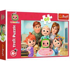 Trefl Puzzle 60 Cocomelon Common Day Moonbug 17391 цена и информация | Настольные игры, головоломки | kaup24.ee