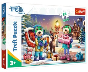 Trefl Puzzle Maxi 24 Trefl Family talveaeg 14360 цена и информация | Настольные игры, головоломки | kaup24.ee