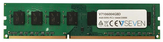 V7 DDR3 4GB, 1333MHz, CL9 (V7106004GBD) hind ja info | Operatiivmälu (RAM) | kaup24.ee