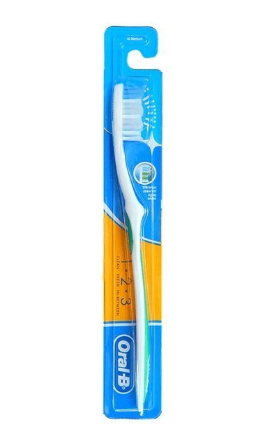 Hambaharjad Oral-B 123 Medium 40, 12 tk цена и информация | Suuhügieen | kaup24.ee