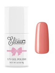 Hübriidne küünelakk Elisium UV Gel Polish 014 Red Skirt, 8ml hind ja info | Küünelakid, küünetugevdajad | kaup24.ee