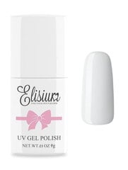 Гибридный лак для ногтей Elisium UV Gel Polish 020 Snow White, 8мл цена и информация | Лаки для ногтей, укрепители для ногтей | kaup24.ee