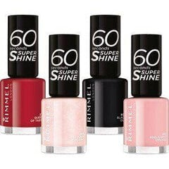 Küünelakk 60 Seconds Super Shine Rimmel London N 101, 8 ml hind ja info | Küünelakid, küünetugevdajad | kaup24.ee