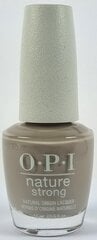 OPI Nature Strong Natural Origin Lacquer Лак для ногтей Dawn of New Gray 15 мл цена и информация | Лаки для ногтей, укрепители для ногтей | kaup24.ee