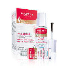 Küünelakk Mavala Nail Shield, 2 x 10 ml hind ja info | Küünelakid, küünetugevdajad | kaup24.ee