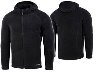 Meeste polaarkampsun kapuutsiga, M-Tac Polartec Sprint Fleece, Must hind ja info | Meeste pusad | kaup24.ee