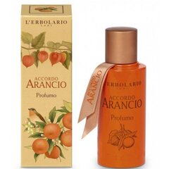 Parfüümvesi L'Erbolario Accordo Arancio EDP naistele/meestele 50 ml hind ja info | Naiste parfüümid | kaup24.ee