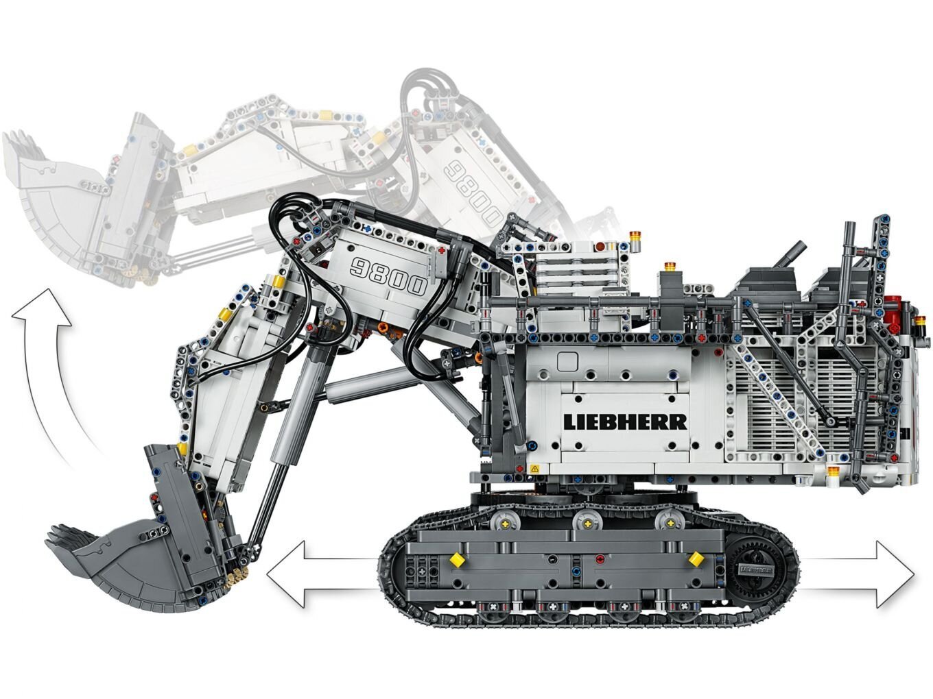 42100 LEGO® Technic Liebherr R 9800 ekskavaator цена и информация | Klotsid ja konstruktorid | kaup24.ee