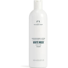 Kehakreem The Body Shop White Musk ihupiim, 400 ml цена и информация | Кремы, лосьоны для тела | kaup24.ee