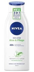 Niisutav kehakreem Nivea Body Lotion Aloe Hydration, kuivale nahale, 400 ml hind ja info | Kehakreemid, kehaspreid | kaup24.ee