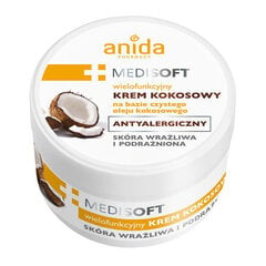 Kehakreem kookospähkliga Anida Medisoft, 125 ml hind ja info | Kehakreemid, kehaspreid | kaup24.ee