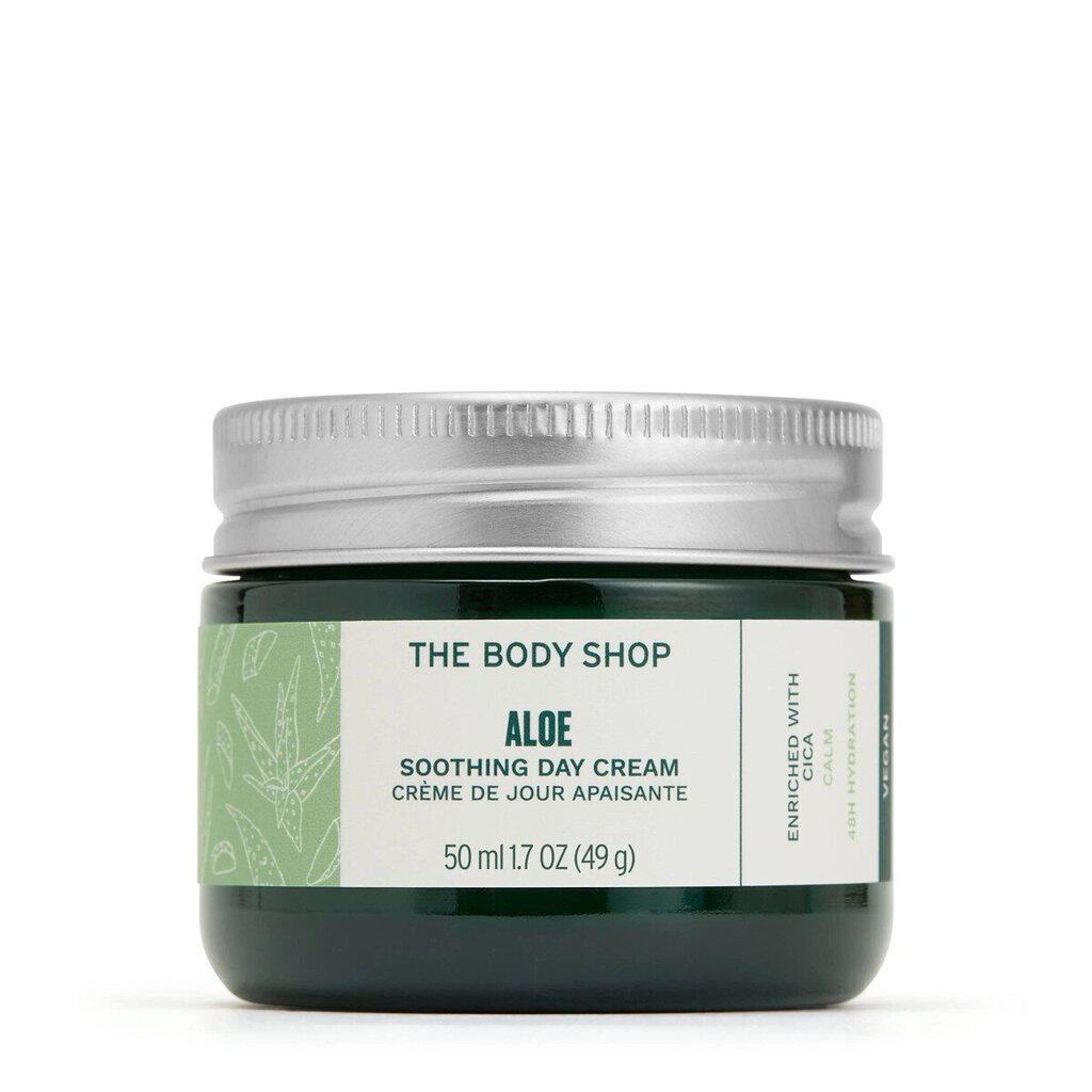 Näokreem The Body Shop Aloe Vera Soothing day cream, 50 ml hind ja info | Näokreemid | kaup24.ee