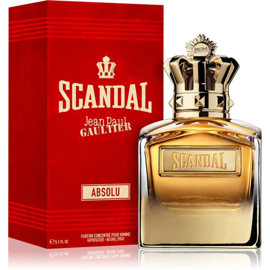 Parfüüm Jean Paul Gaultier Scandal Pour Homme Absolu Parfum Concentré PP meestele, 150 ml цена и информация | Meeste parfüümid | kaup24.ee