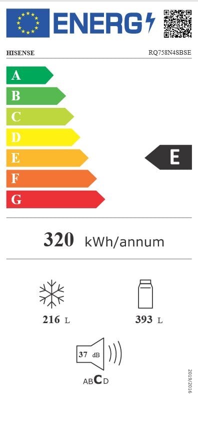 Hisense RQ758N4SBSE цена и информация | Külmkapid | kaup24.ee