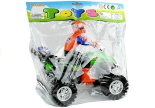 Mootorratas sõitjaga Quad hind ja info | Poiste mänguasjad | kaup24.ee