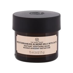 Rahustav näomask The Body Shop Mediterranean Almond & Oats 75 ml цена и информация | Маски для лица, патчи для глаз | kaup24.ee